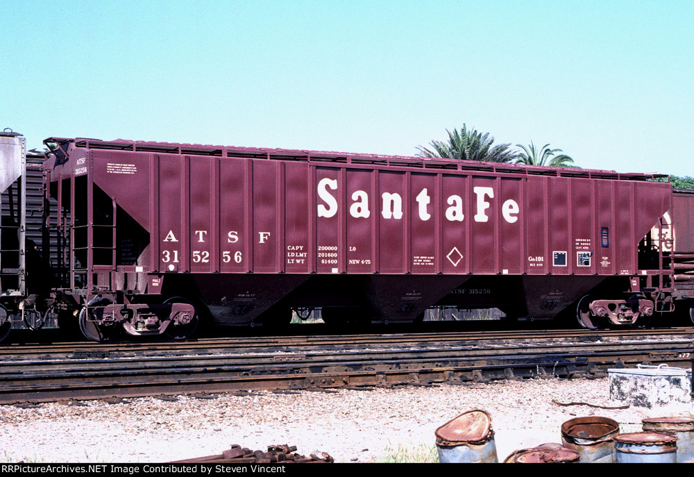 Santa Fe covered hopper ATSF #315256